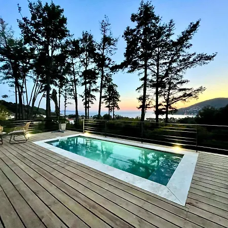 Villa Piscine Sagone Paradise Avec Magnifique Vue