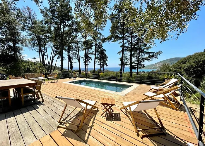 Vila Piscine Paradise Avec Magnifique Vue Sagone (Corsica)